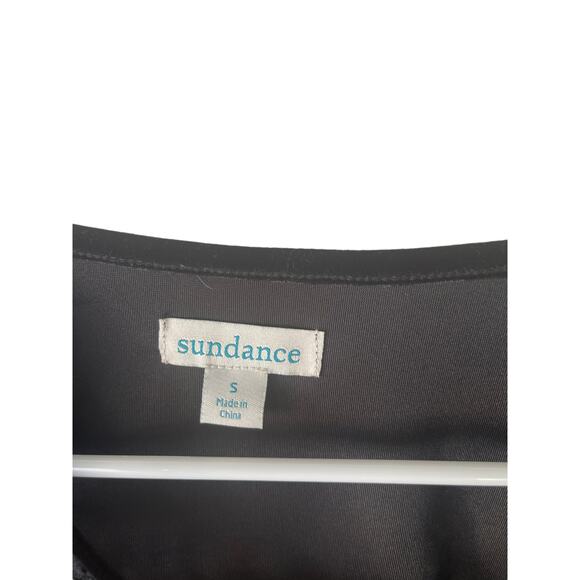 Sundance Size Small Black Velvet Witchy Whimsygoth Lace Grunge‎ Top - Picture 9 of 11